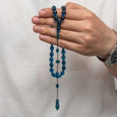 Sıkma Kehribar Tesbih - 1