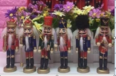 KURŞUN ASKER AHŞAP DEKORATİF EŞYA (6lı SET 13CM) - 1