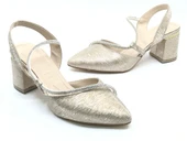 Mehtap Şerit Taşlı Kadın Abiye Topuklu Ayakkabı thumbnail 3