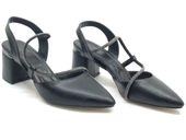 Mehtap Şerit Taşlı Kadın Abiye Topuklu Ayakkabı thumbnail 8