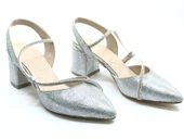 Mehtap Şerit Taşlı Kadın Abiye Topuklu Ayakkabı thumbnail 7