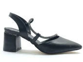 Mehtap Şerit Taşlı Kadın Abiye Topuklu Ayakkabı thumbnail 9