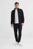 Cazador Micro Tam Fermuar Sweatshirt Erkek 5001 Siyah - 2