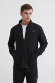 Cazador Micro Tam Fermuar Sweatshirt Erkek 5001 Siyah - 1