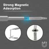 25 Parça Çok Fonksiyonlu Hassas Tornavida Seti thumbnail 5