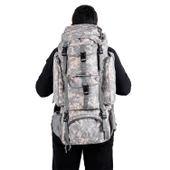 Outdoor Sırt Çantası - Savage Ventura - 110 LT. - Gri Dijital Kamuflaj - HH05328 - 6