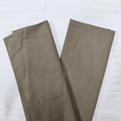 Kahverengi Düz Renk Pamuklu 2'li Yastık Kılıfı 50x70 - 5