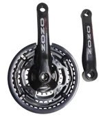 Zozo Bisiklet Aynakol Sağ Sol Takım 3 Lü Dişli- 24/34/42Tx170mm XC100-(SP16-TS540P) Siyah Renk thumbnail 2