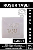 Özel Üretim Doğal Cilt Temizleyici Nem Dengeleyici Parlaklık Veren Ruşur Taşı Sabunu 5 Adet thumbnail 1