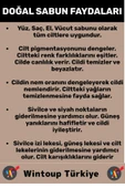 Özel Üretim Doğal Güzel Kokulu Yenileyici Cilt Onarıcı Yaşlanma Karşıtı Siyah Üzüm Sabunu 5 Adet - 2