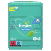 Prima Pampers Baby Yenidoğan Fresh Clean Islak Havlu 80x4 Adet (320 Yaprak) - 1