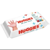 Huggies All Over Clean Bebek ve Çocuk Islak Mendili 56 Yaprak - 1