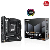 ASUS TUF GAMING B850M-PLUS, 4xDDR5, 3x M.2, HDMI, DP, Type-C, AMD Ryzen 9000 Serisi, AM5 Soket Anakart - 1