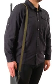 Tüfek Askı Kayışı - Savage - 3 cm Kolon - Haki/Kahve - 2
