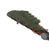 Deri Dipçik Fişekliği - Savage - Haki - 5'li thumbnail 4