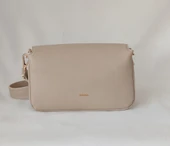 251IU413 Model Sarach Marka Bej Renk Omuz Çantası - 3