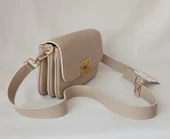 251IU413 Model Sarach Marka Bej Renk Omuz Çantası - 2