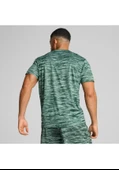 Puma Tad Essentials Aop Tee Erkek Spor Tişört Yeşil 52671830 - 3