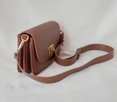 251IU413 Model Sarach Marka Taba Renk Omuz Çantası - 2