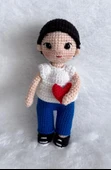 Şıpsevdi Bebekler Takımı Amigurumi Organik Oyuncak - 1