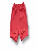 Lenaca 3-6 6-9 9-12 12-18 Ay Princess Taçlı  Nakışlı Şort Tişört 3lü Kız Bebek Takımı thumbnail 3