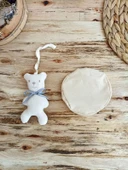 Lenaca 3-6 6-9 9-12 Ay Oyuncaklı Altınbaşak 5li Kız Erkek Bebek Takımı thumbnail 4