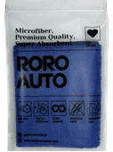 Roro Auto Fuji 3'lü Mikrofiber Araç Kurulama ve Oto Temizlik Bezi  40x40 440 GSM Mavi - 7