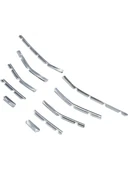 Renault Clio 5 Krom Ön Tampon Çıtası 10 Parça 2019 Ve Üzeri Paslanmaz Çelik thumbnail 3