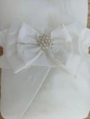 Lenaca Yenidoğan Gelinlik Duvaklı Trilüks Kundak Bebek Battaniyesi thumbnail 3