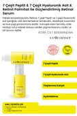 7 Çeşit Peptit & 7 Çeşit Hyaluronik Asit İçeren Yaşlanma Karşıtı ve Aydınlatıcı Retinol Serum - 2