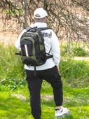 Bagacar Dağcı Trekking  Seyahat ve Kamp Sırt Çantası Yeşil Siyah - 2