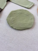 Lenaca 3-6 9-12 12-18 Ay Özel Kuvvetler Nakışlı Bere Şapkalı Kız Erkek Bebek Tulumu thumbnail 4