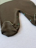 Lenaca 3-6 9-12 12-18 Ay Özel Kuvvetler Nakışlı Bere Şapkalı Kız Erkek Bebek Tulumu thumbnail 3