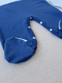 Lenaca 3-6 9-12 12-18 Ay Özel Kuvvetler Nakışlı Bere Şapkalı Kız Erkek Bebek Tulumu thumbnail 3