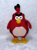 Terence Angry Birds Amigurumi Organik Oyuncak - 1