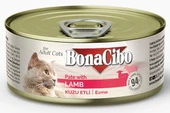 BonaCibo Ezme Kuzu Etli Yetişkin Yaş Kedi Maması 85gr - 1