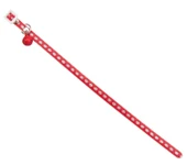 Zilli Kedi Boyun Tasması Tokalı Simli Tasma Kırmızı Hrb-001 - 1