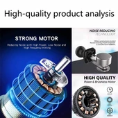 UNIDEN X-Pro 4 Masaj Tabancası Sessiz Ultra Güçlü Masaj Aleti Dokunmatik LED EKRAN - 5
