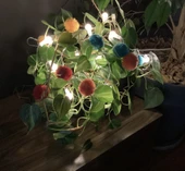 Brokoli Home Ponpon Berry Light Dekoratif Led Işık Zinciri Renkli Ponponlar - 1