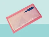 Xiaomi Mİ 10 Uyumlu Arka Kapak Batarya Kapağı - 5G PEMBE thumbnail 1