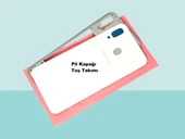 Samsung Galaxy A30 A 305 Full Uyumlu FULL KASA Arka Kapak Batarya Kapağı - BEYAZ thumbnail 1