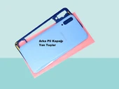 Samsung Galaxy A70 A705 Uyumlu FULL KASA Arka Kapak Batarya Kapağı - MAVİ thumbnail 1