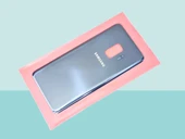 Samsung Galaxy S9 Uyumlu Arka Kapak Batarya Kapağı -  MAVİ - 1