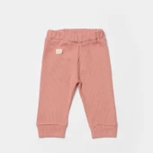 Lenaca Waffle Smile Bebek Pantolon  Redbrown - 1