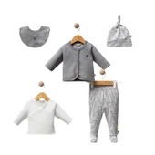 Lenaca Little Frog 5 Parça Hastane Çıkışı Grey - 1