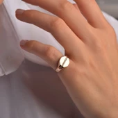 Pırlanta Geometrik Yüzük thumbnail 1