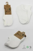 Lenaca 2'li Sneakers Kaymaz Basic Penye Çorap Bs20103 Ekru Ekru - 5