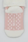 Lenaca Puanlı Kaymaz Havlu Soket Çorap 2'li Bs10502 Pudra Pembe - 5