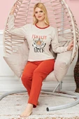 SheDo Bayan Uzun Kollu Pijama Takımı Model no 7591 - 2