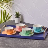 Karaca Golf 4 Kişilik Kahve Fincan Takımı 90ML thumbnail 1